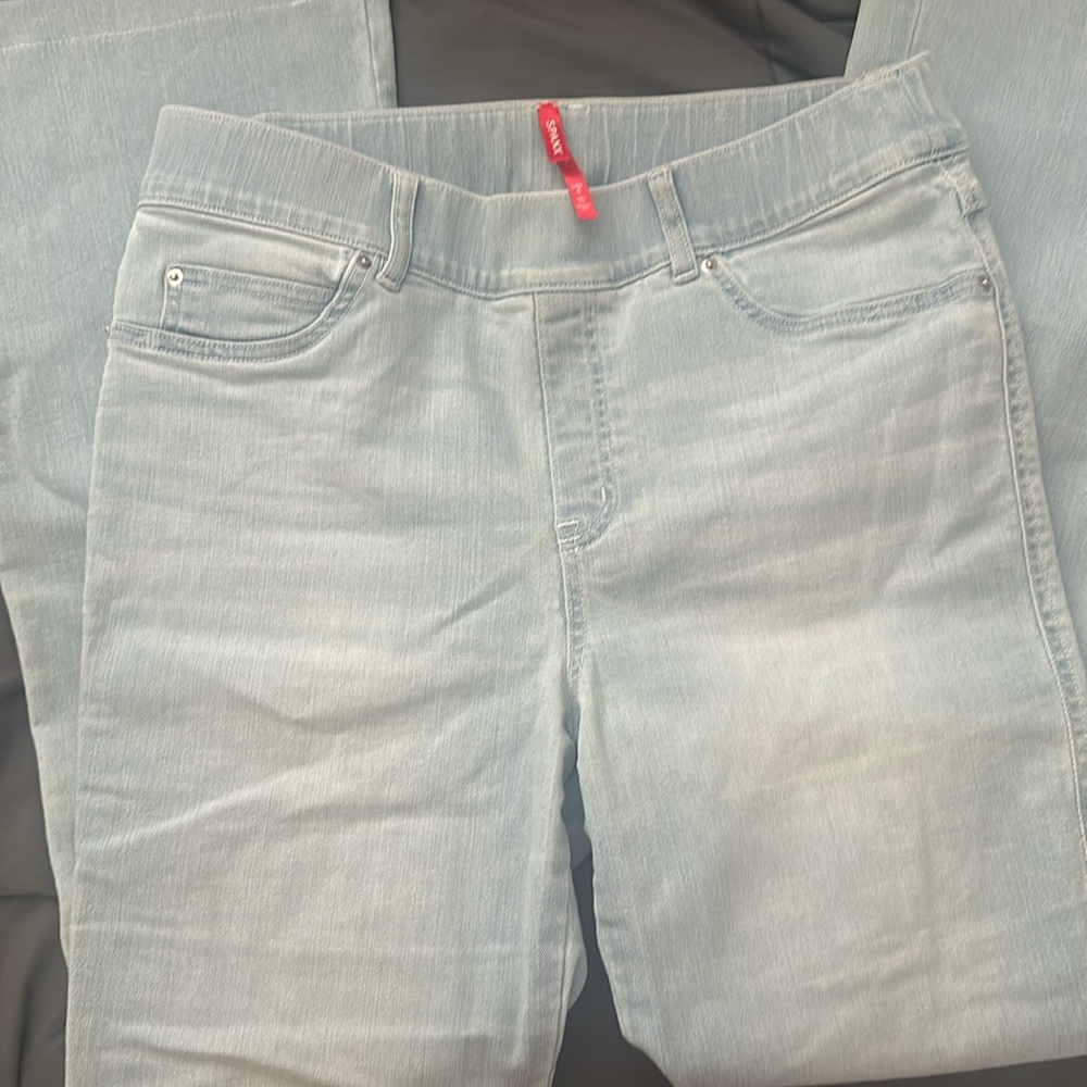 Spanx pull on denim